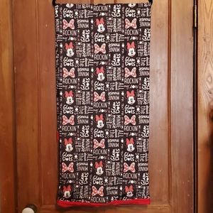 NEW MINNIE MOUSE GLAM DOTS BLANKET